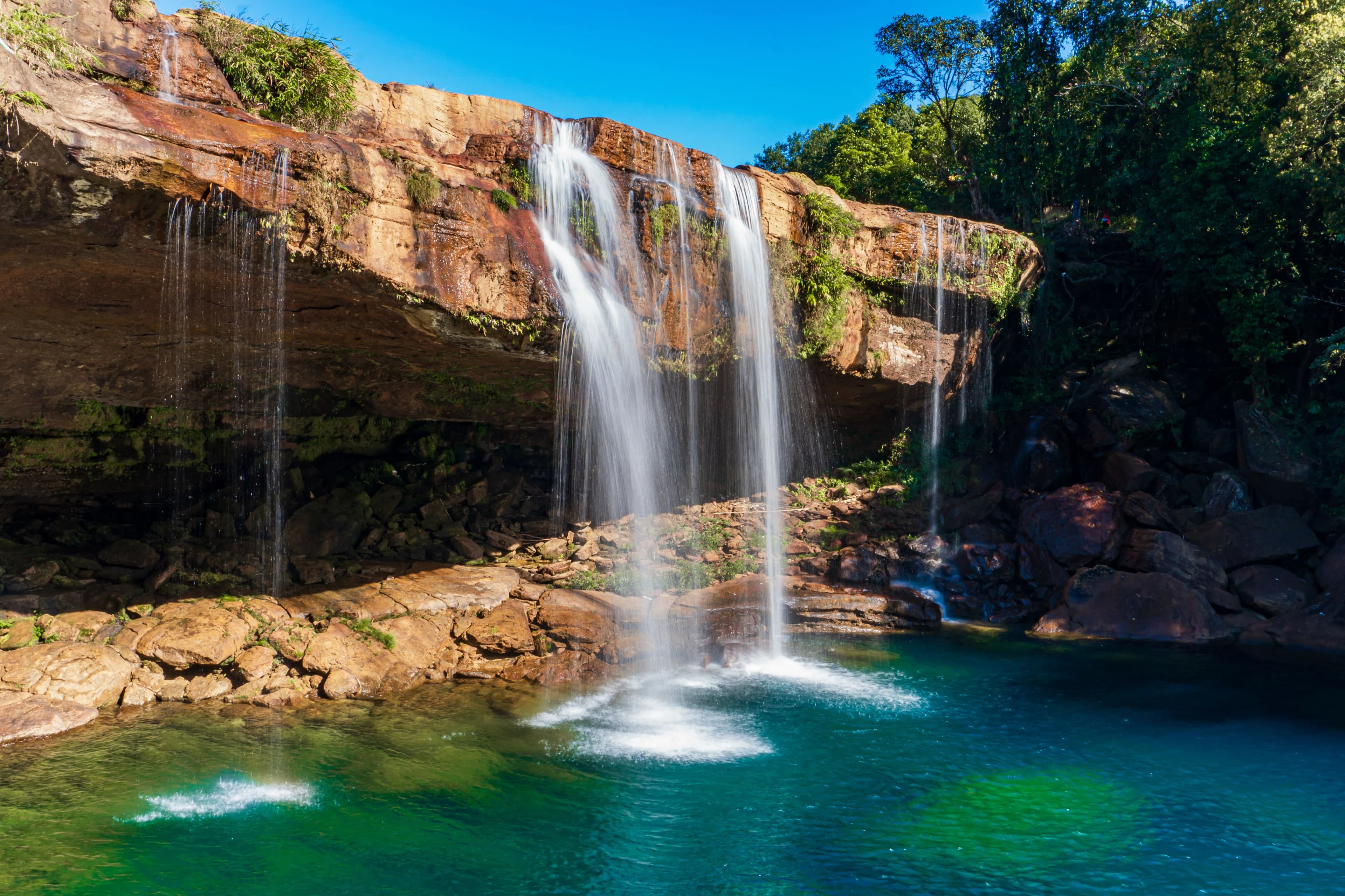 Krang Shuri Waterfalls, Meghalaya, India