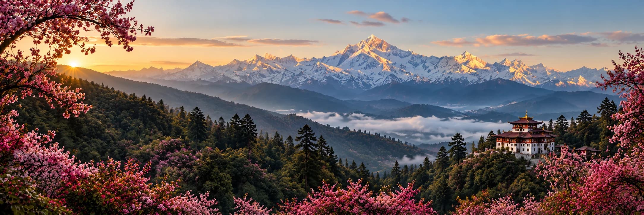 West Sikkim Blossoms & Peaks